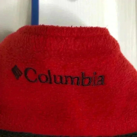 Columbia Red & Grey Fleece Jacket  Size Small - Picture 15 of 15